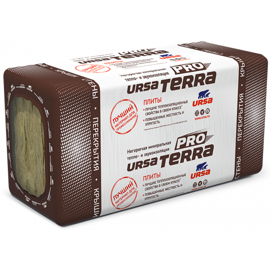 Урса Terra 37PN-10 слой (1250*610*50) 0,7625м3 / 15,25м2
