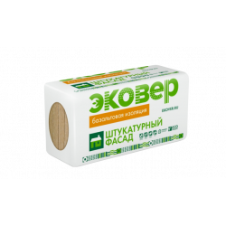 Базальтовый утеплитель ЭКОВЕР ФАСАД-ДЕКОР ОПТИМА 1000х600х100
